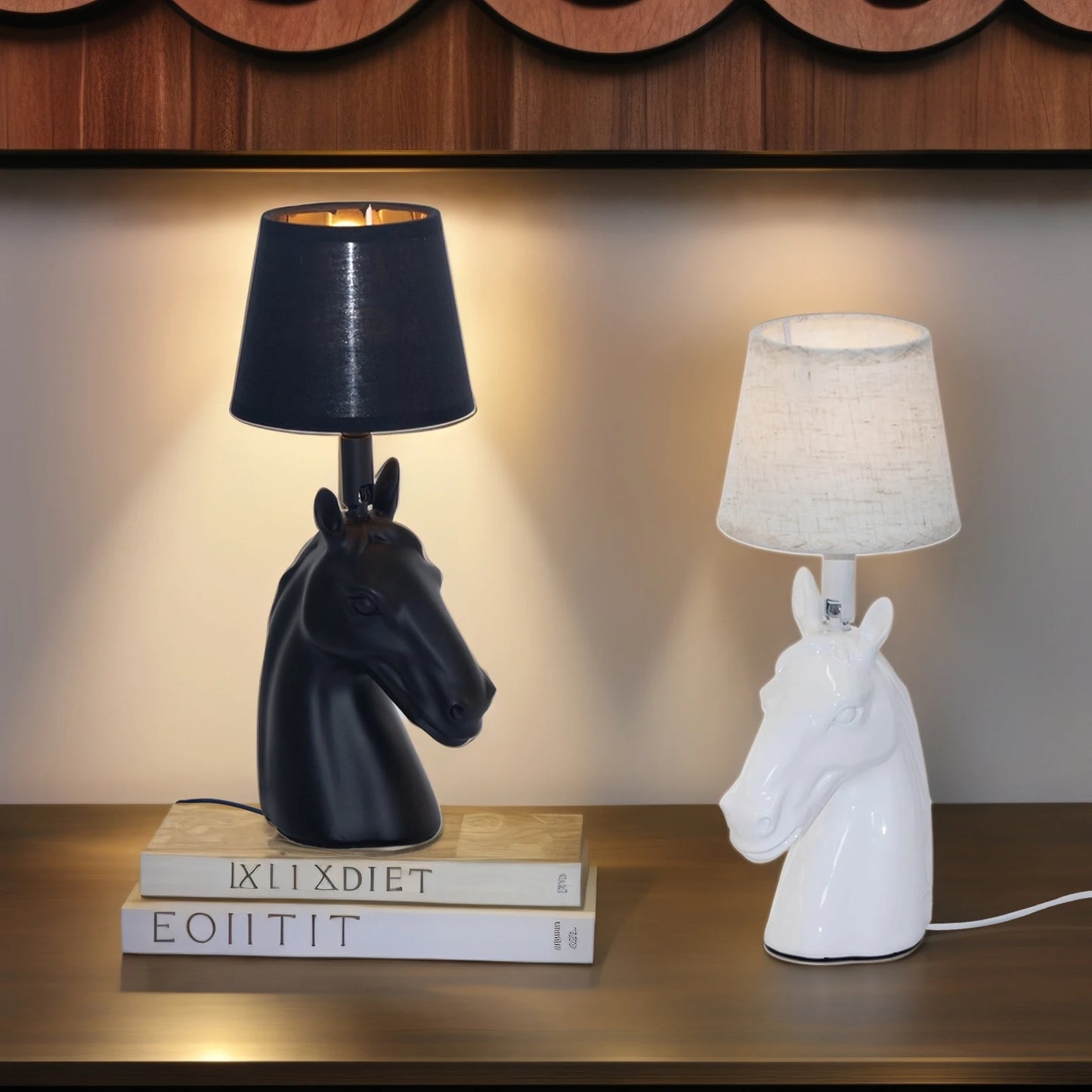 Horse Head Desktop LED Desk Lamp