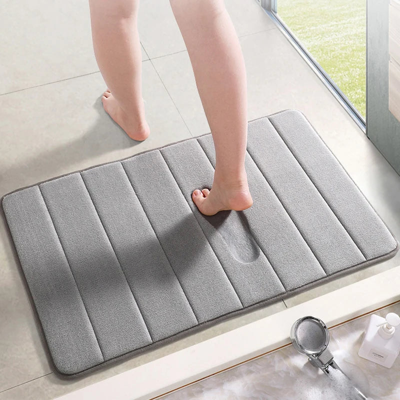 Luxury Memory Foam Bathroom Mat – Ultra Soft & Non-Slip