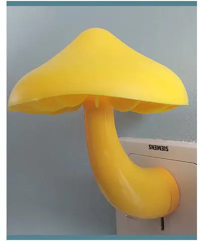 Colourful Mushroom Night Light – Light-Controlled LED Lamp