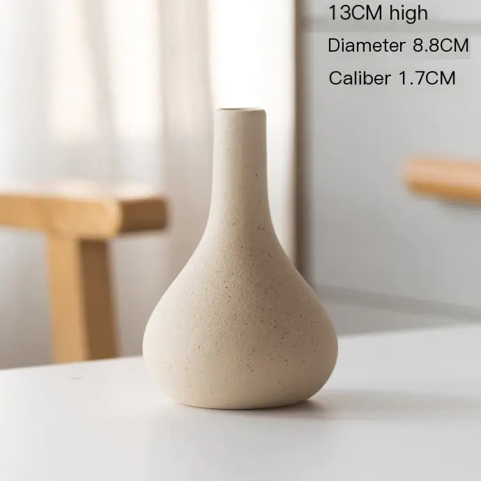 Nordic Style Ceramic Vase (One Piece)