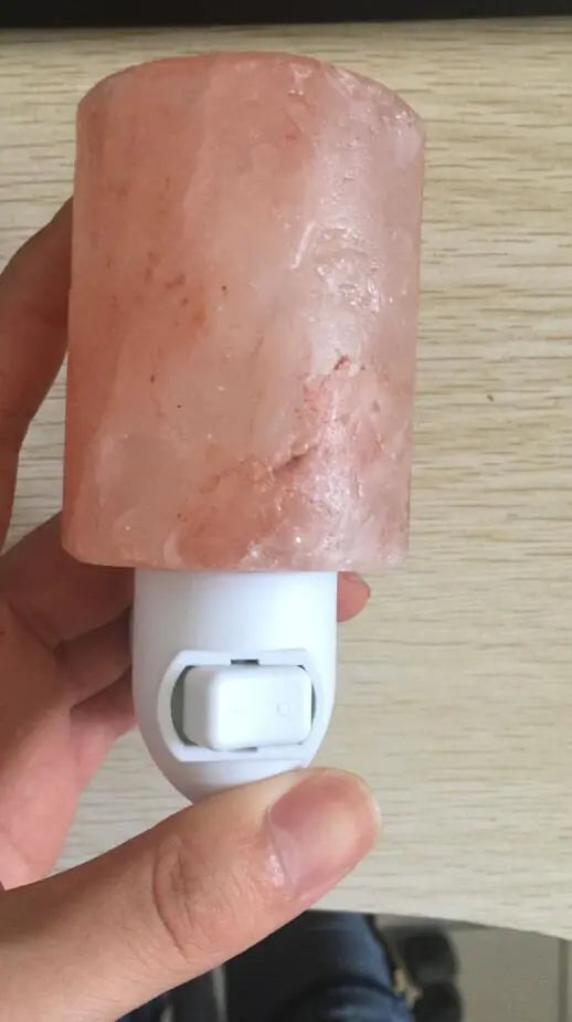Natural Himalayan Salt Lamp with LED Light