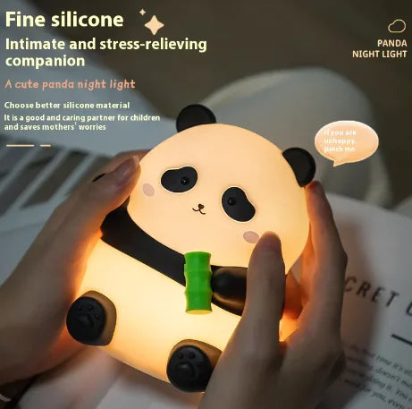Panda Small Night Lamp – Soft Glow Bedside Light