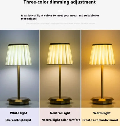 Minimalist Fabric Table Lamp – Warm Ambient Light