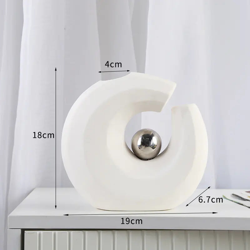 Creative Shaped Ceramic Vase Decorative