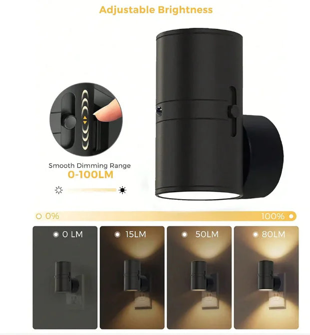 Glow Ease LED Wall Night Lamp
