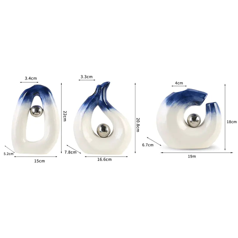 Creative Shaped Ceramic Vase Decorative