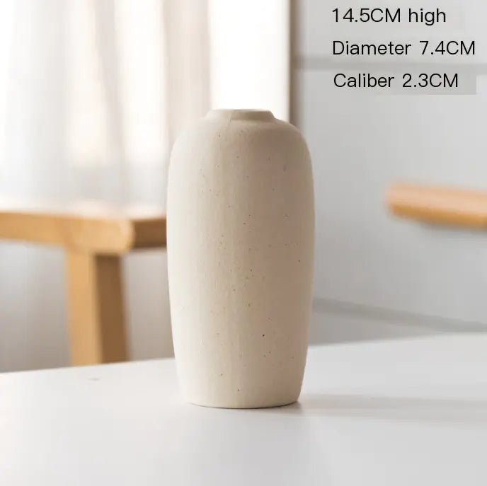 Nordic Style Ceramic Vase (One Piece)