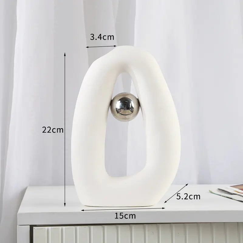 Creative Shaped Ceramic Vase Decorative